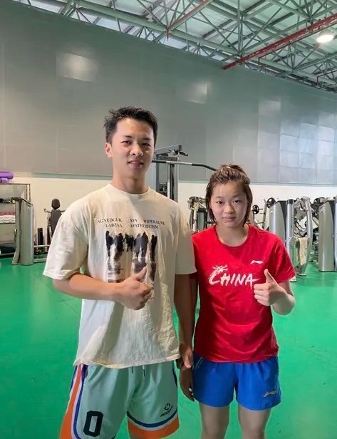 扰她的训练, 而引起一些, 备战全运会